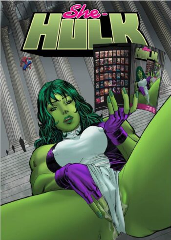 A gama sexual da mulher hulk - quadrinhos eroticos